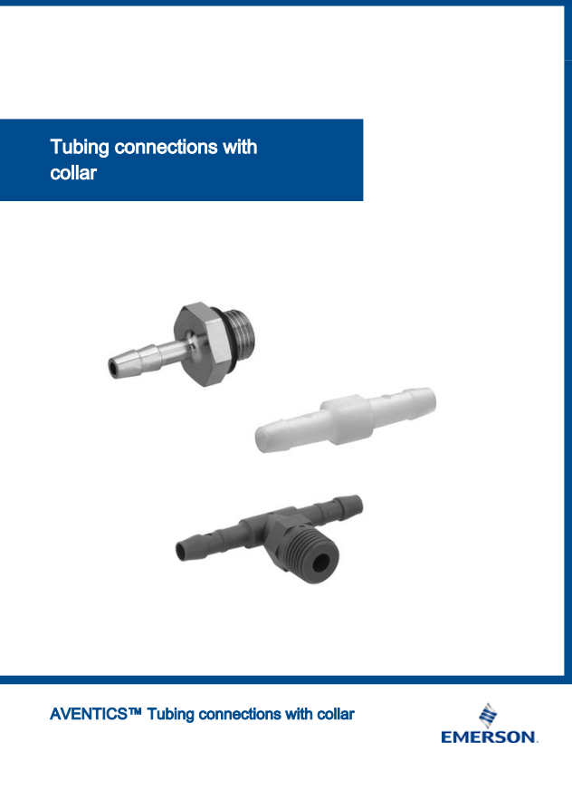 AVENTICS TUBING CONNECTIONS CATALOG TUBING CONNECTIONS WITH COLLAR